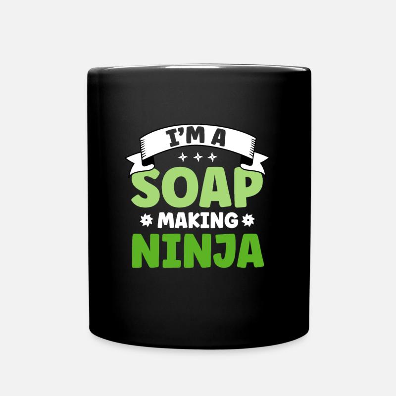 Je suis un savonnier Soap Maker - Mug uni - noir