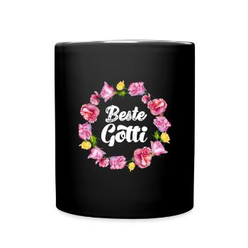 Beste Gotti beschte Gotti Schweiz Patentante Patin - Tasse einfarbig - Schwarz - Vorne