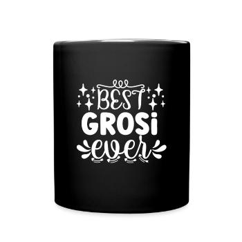Le meilleur Grosi du monde décerné à Grosi Grand-mère Suisse - Mug uni - noir - Devant