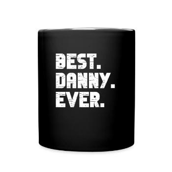 Meilleur Danny Jamais Noms de naissance populaires Costume de Danny - Mug uni - noir - Devant
