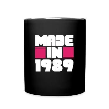 Fabriqué en 1989 Awesome Retro Birthday Vintage Born - Mug uni - noir - Devant