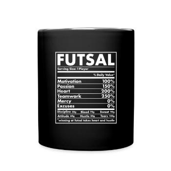 Sport Nutrition Futsal - Mug uni - noir - Devant