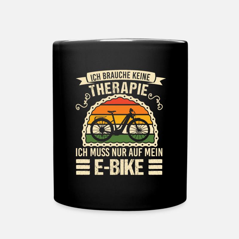 Elektrofahrrad Klapprad - Tasse einfarbig - Schwarz