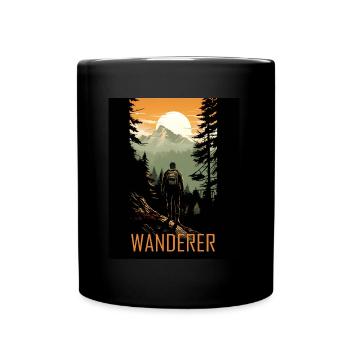Vagabond - Mug uni - noir - Devant