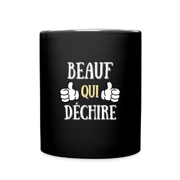 Beauf Qui Déchire Homme Humour Beau Frère Cadeau - Mug uni - noir - Devant