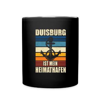 Ruhrgebiet Souvenir - Tasse einfarbig - Schwarz - Vorne
