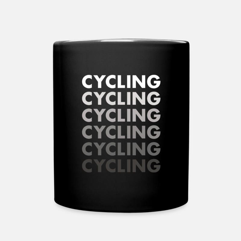 Sport Cycling - Tasse einfarbig - Schwarz