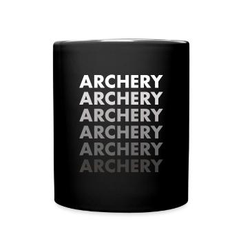 Sport Archery - Full Colour Mug - black - Front