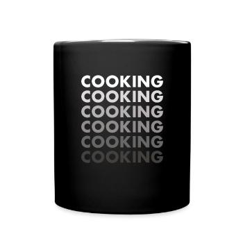 Cook Cooking - Full Colour Mug - black - Front