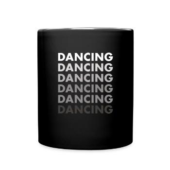 Dancer Dancing - Full Colour Mug - black - Front