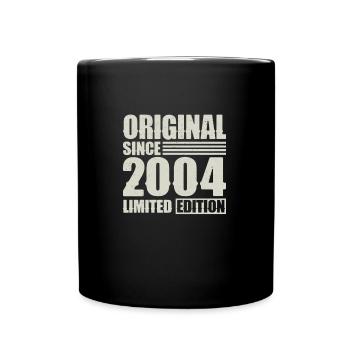 Original depuis 2004 Anniversaire 20 ans - Mug uni - noir - Devant