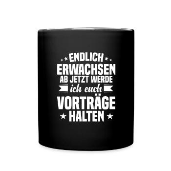 Jugendweihe Feier Jugendweihe Gästebuch - Tasse einfarbig - Schwarz - Vorne