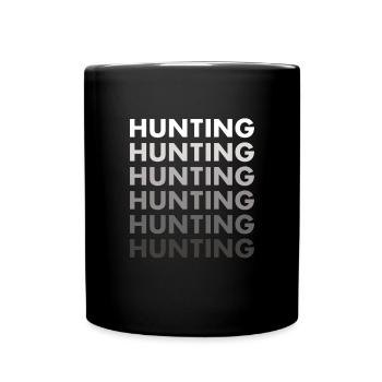 Hunter Hunting - Full Colour Mug - black - Front