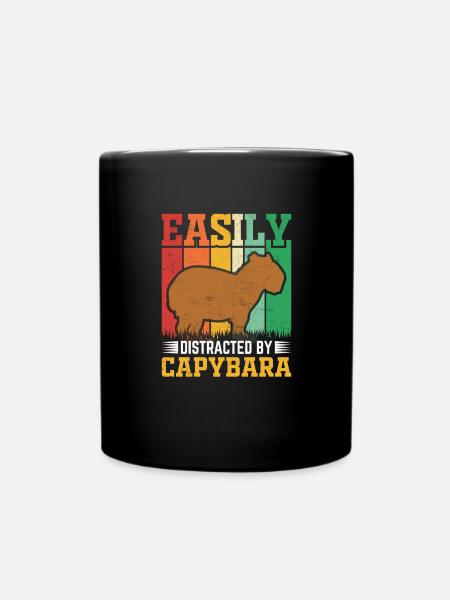 Capybara - Mug uni - noir