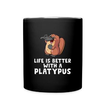 Platypus - Full Colour Mug - black - Front