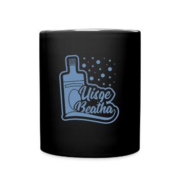 Whisky Uisge Beatha – Eau de Vie - Mug uni - noir - Devant