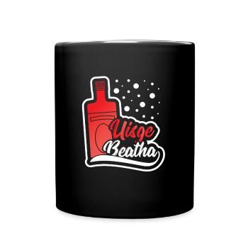 Whisky Uisge Beatha – Eau de Vie - Mug uni - noir - Devant