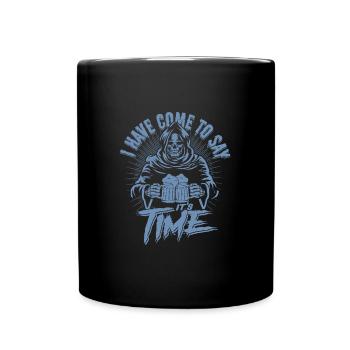 L’heure de la bière Grim Reaper est drôle - Mug uni - noir - Devant