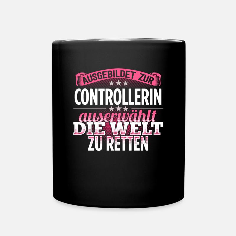CONTROLLERIN - Die Auserwählte - Tasse einfarbig - Schwarz