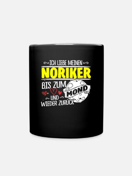 NORIKER - Mond - Tasse einfarbig - Schwarz
