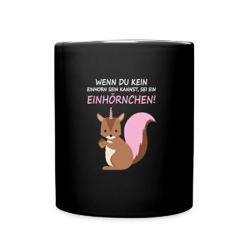 Squirrel Shirt · Squirrel · Trend Gift - Full Colour Mug - black - Front