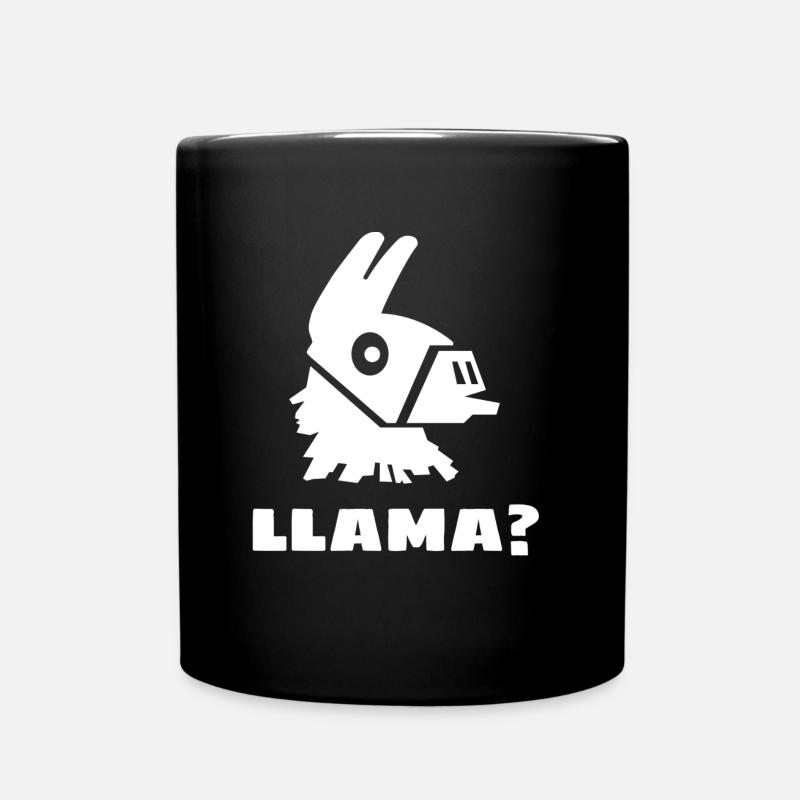 LOOT LLAMA ? - Mug uni - noir