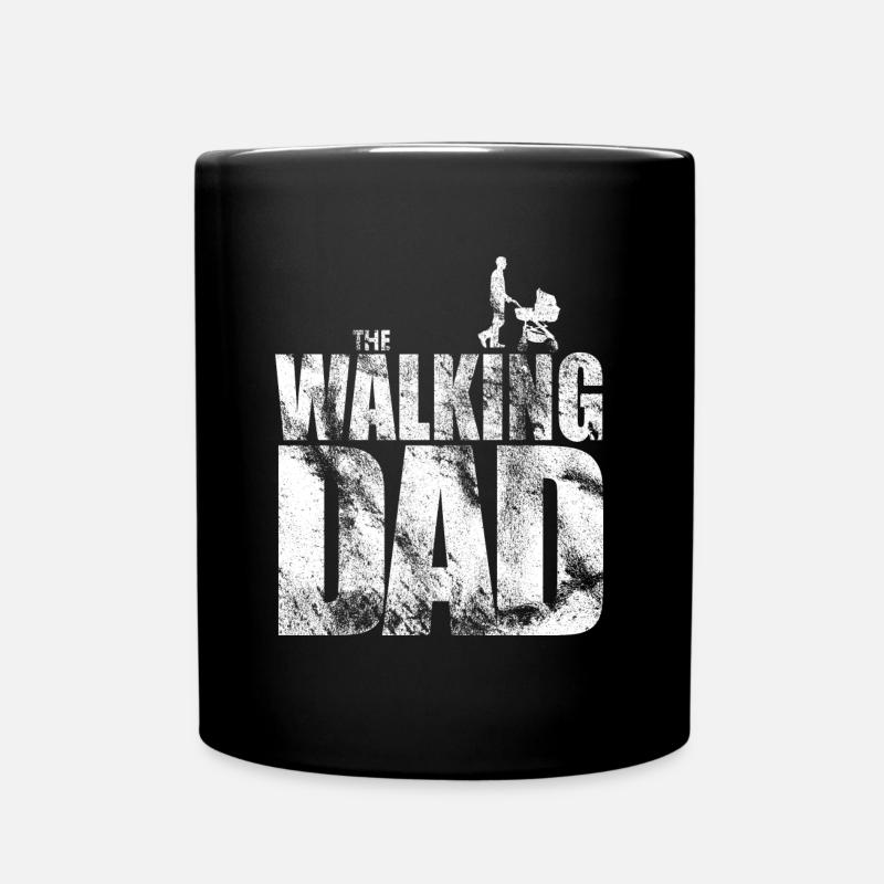 Walking Dad - Funny Sayings, cadeau pour les pères - Mug uni - noir