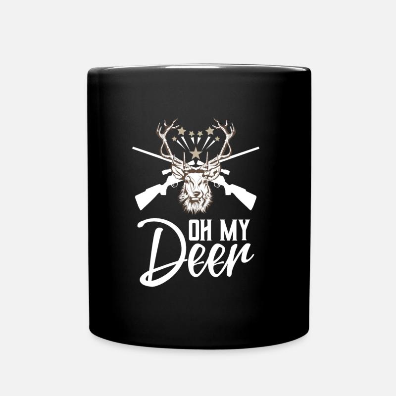 chasseur - Mug uni - noir