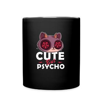 Sweet but : charm with a psychological twist - Full Colour Mug - black - Front