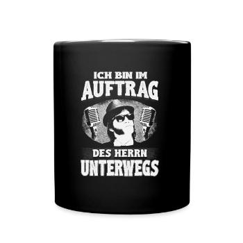 Legendärer Blues-Mission – Im Auftrag des Herrn - Tasse einfarbig - Schwarz - Vorne
