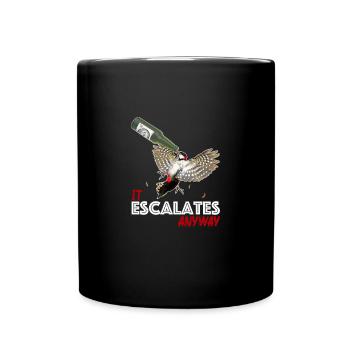 Il intensifie encore la discothèque de bière de pic - Mug uni - noir - Devant