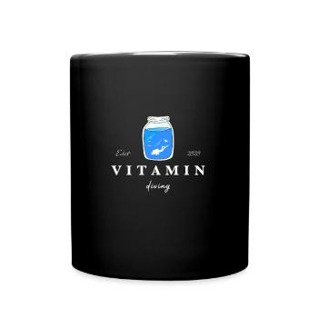 Vitamines Lake Divers - Mug uni - noir - Devant