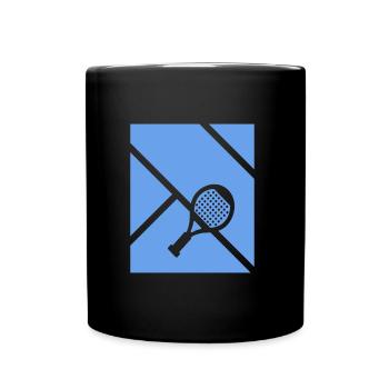 Padel Player Padel Tennis Padel Player Paddle - Full Colour Mug - black - Front