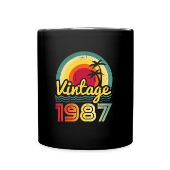 1987 - Full Colour Mug - black - Front