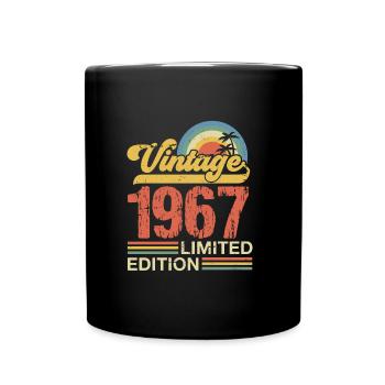 1967 - Tasse einfarbig - Schwarz - Vorne