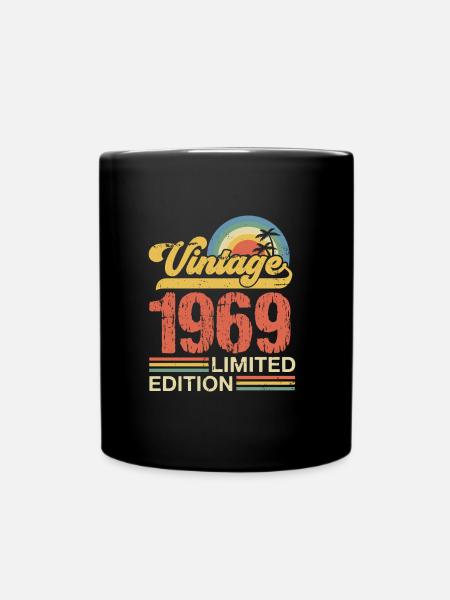 1969 - Tasse einfarbig - Schwarz