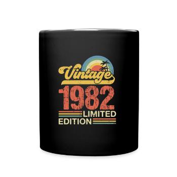 1982 - Full Colour Mug - black - Front