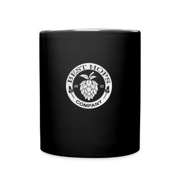 Vintage Beer Brewing Beer Hops - Mug uni - noir - Devant