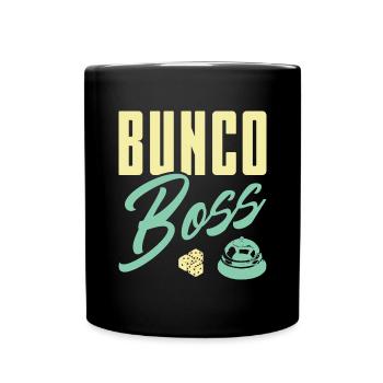 Bunco Boss - Full Colour Mug - black - Front