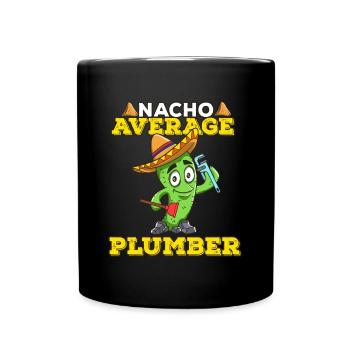 Cinco De Mayo Plombier - Mug uni - noir - Devant