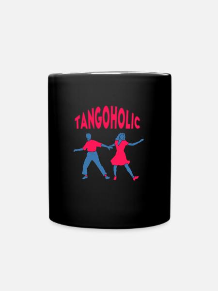 Tangoholic Tango Dancing Dress Dance Shoes Dancers - Mug uni - noir