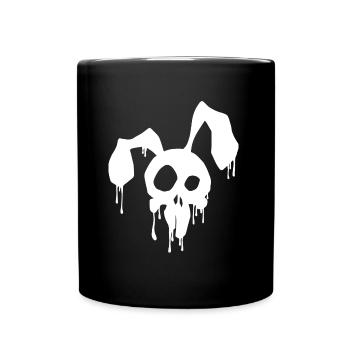 Blood rabbit - Mug uni - noir - Devant