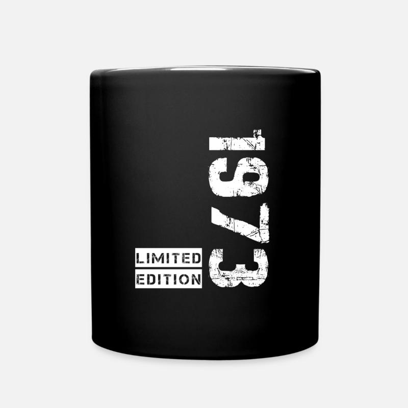 Anniversaire 50 Ans - Cadeau Humoristique 1973 - Mug uni - noir