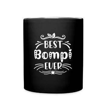 Bester Bompi Belgien Opa flämisch Vater Flandern - Tasse einfarbig - Schwarz - Vorne