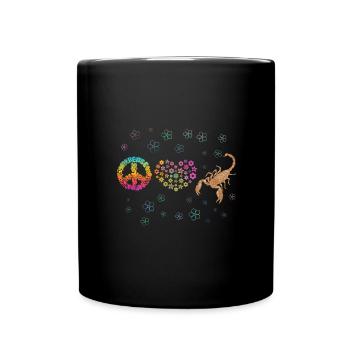 Scorpion - Tasse einfarbig - Schwarz - Vorne
