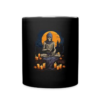Mummy of Terror Costume Gift Halloween - Full Colour Mug - black - Front