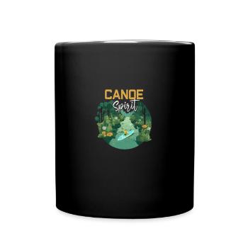 Paddling on the water - Full Colour Mug - black - Front