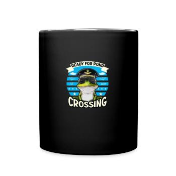 Pond Pilot Airplane Adventure - Full Colour Mug - black - Front