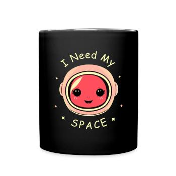 Astronaute - Mug uni - noir - Devant