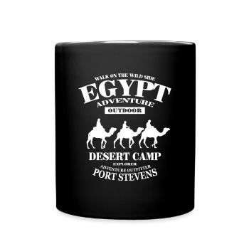 Dromadaire d’Égypte - Mug uni - noir - Devant